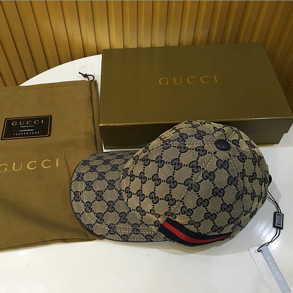 Gucci GG Canvas Baseball Hat - EUR FASHION