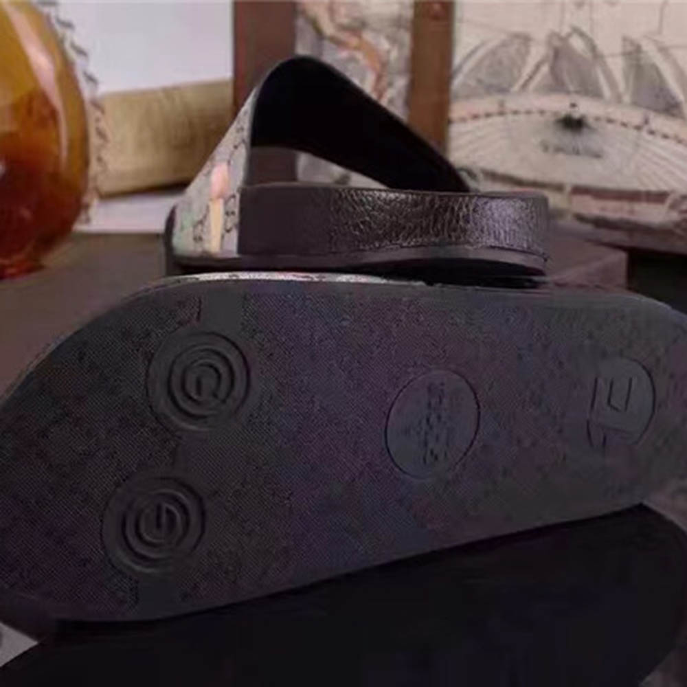 Gucci Bird And Flower Flip Flops - EUR FASHION