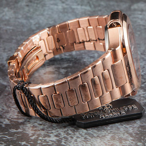 Patek Philipps Sa Rose Gold Watch with Black Dial - EUR FASHION