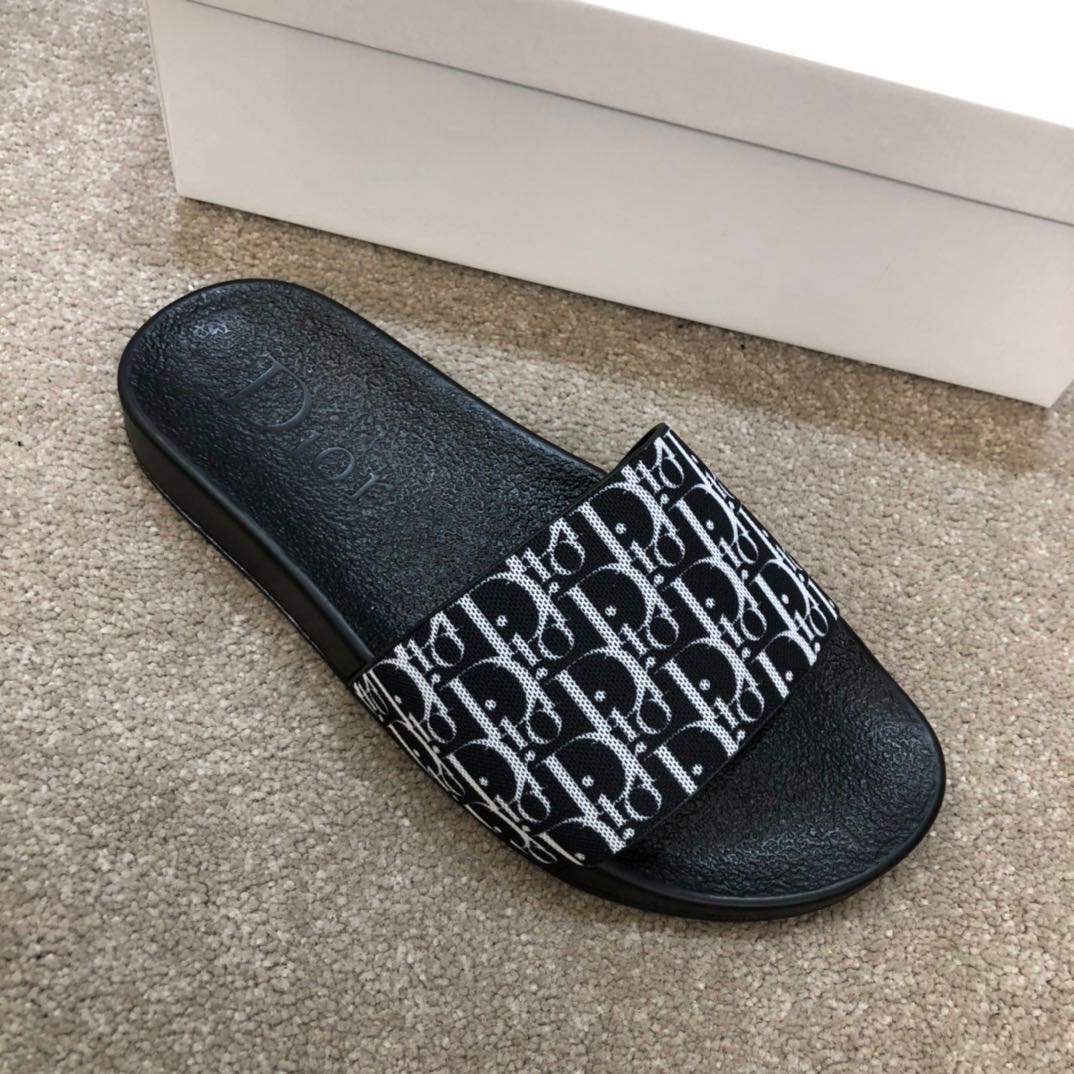 Dior Oblique Jacquard Sandals  - EUR FASHION