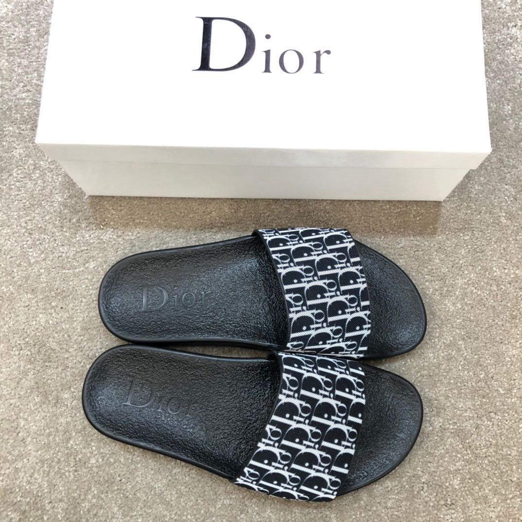 Dior Oblique Jacquard Sandals  - EUR FASHION