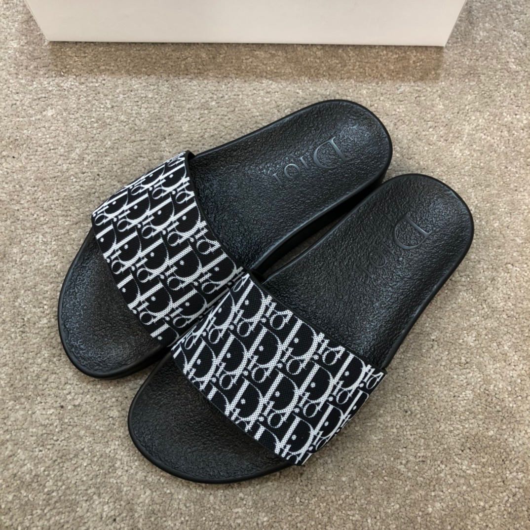Dior Oblique Jacquard Sandals  - EUR FASHION