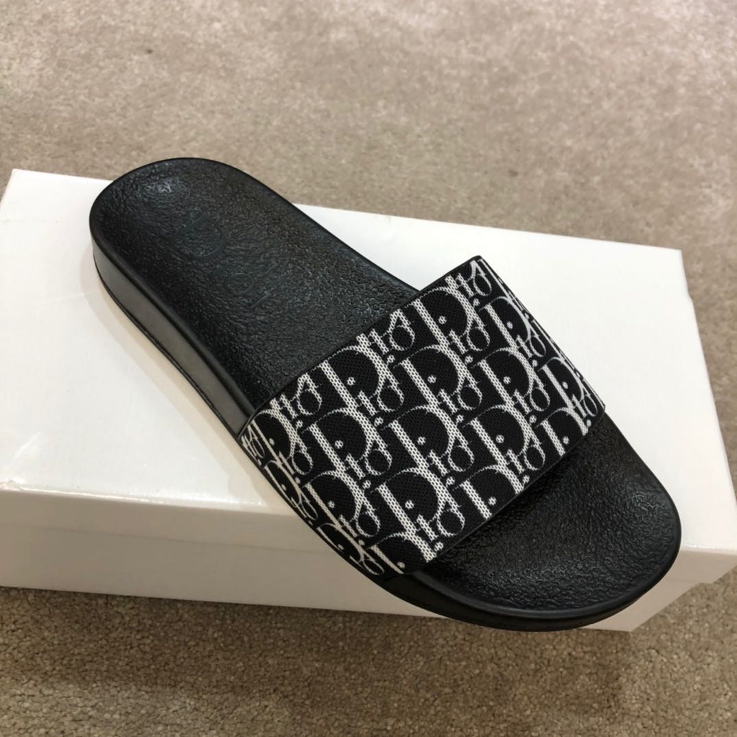 Dior Oblique Jacquard Sandals  - EUR FASHION