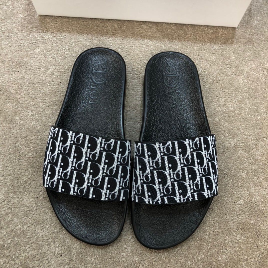 Dior Oblique Jacquard Sandals  - EUR FASHION