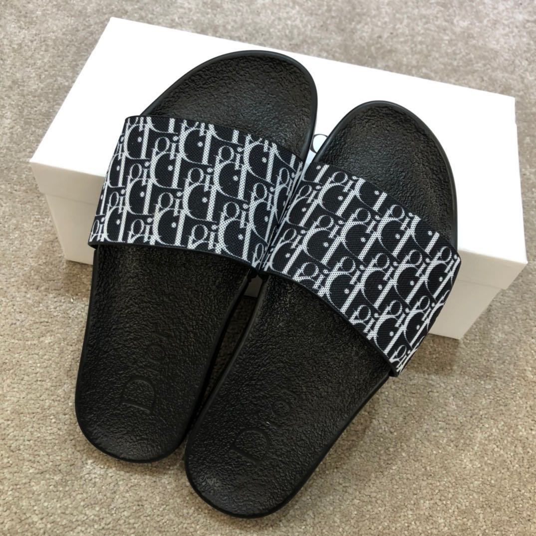 Dior Oblique Jacquard Sandals  - EUR FASHION