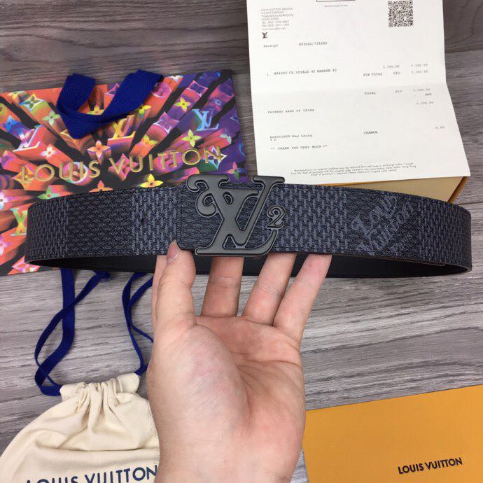 Louis Vuitton Squared 40MM Belt - EUR FASHION