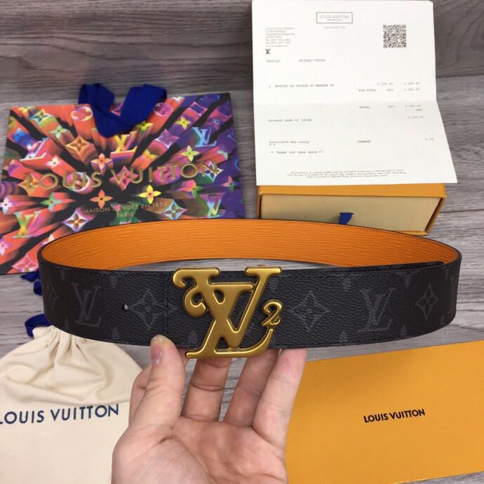 Louis Vuitton Squared 40MM Belt - EUR FASHION