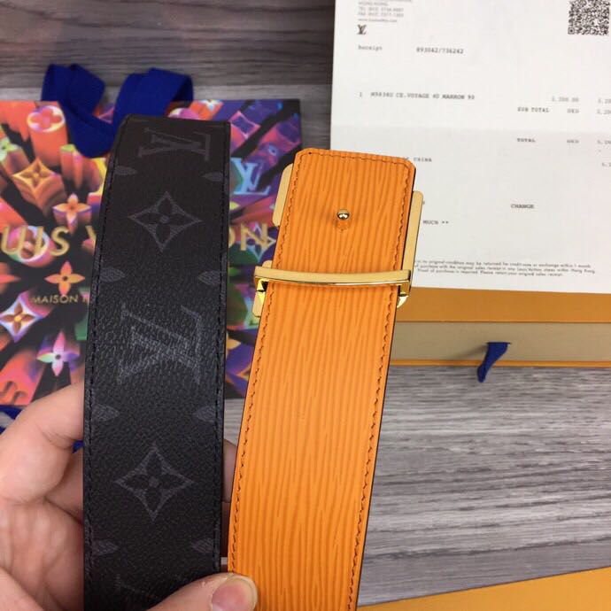 Louis Vuitton Squared 40MM Belt - EUR FASHION
