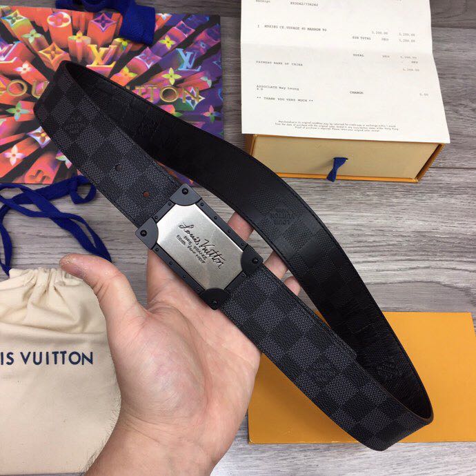 Louis Vuitton Neo Trunk 40mm Belt - EUR FASHION