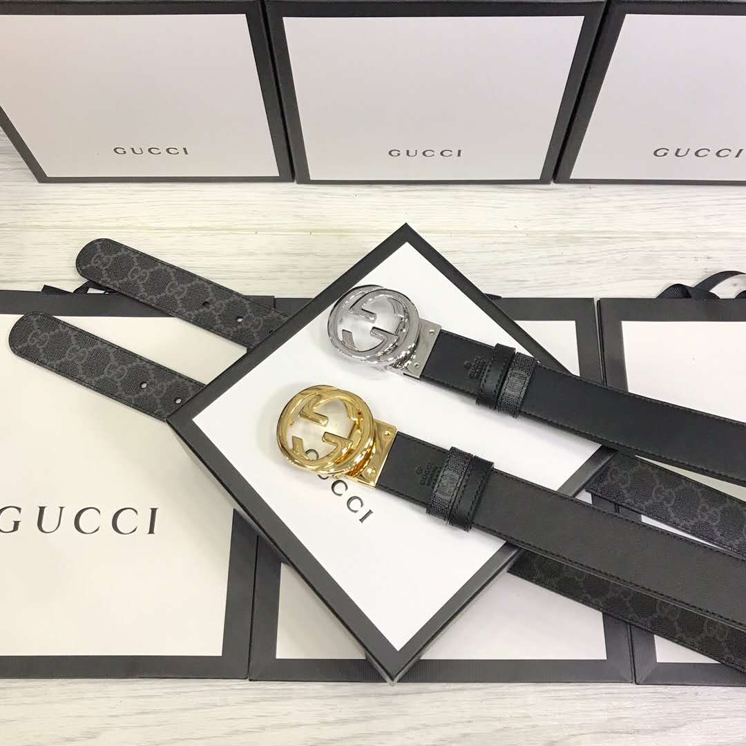 Gucci GG Belt With Double G Buckle - EUR FASHION