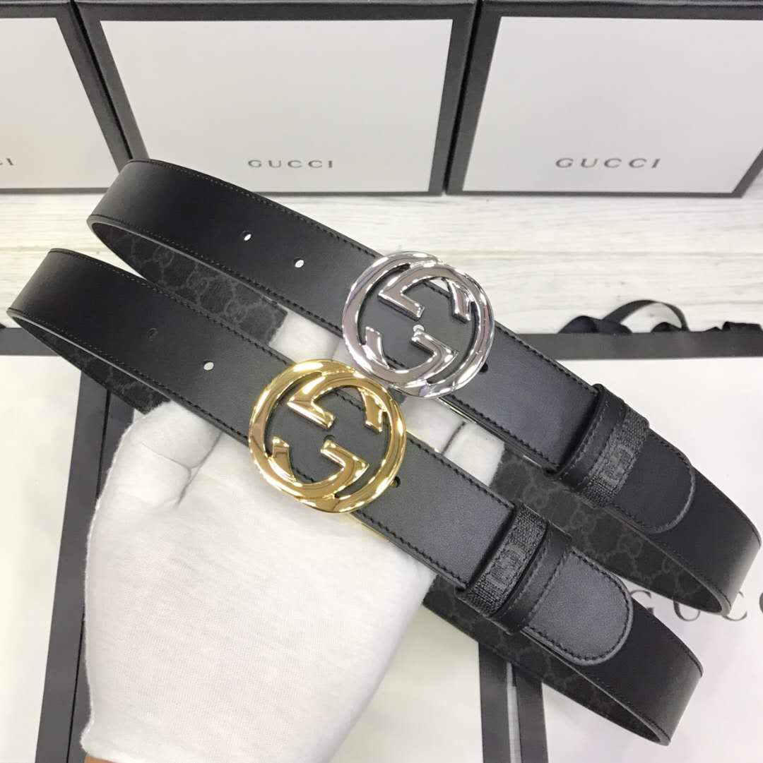 Gucci GG Belt With Double G Buckle - EUR FASHION