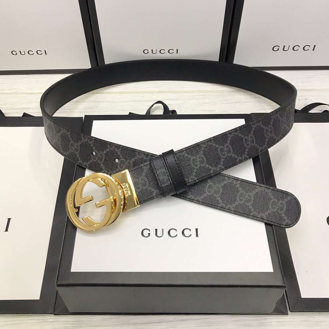 Gucci GG Belt With Double G Buckle - EUR FASHION
