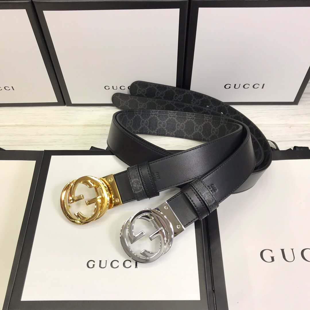Gucci GG Belt With Double G Buckle - EUR FASHION
