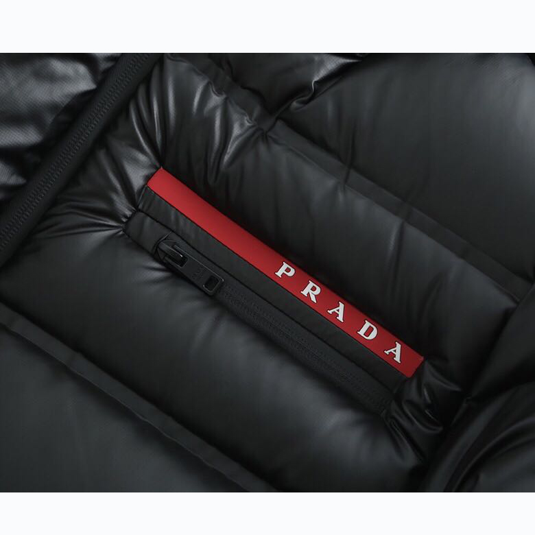 Prada Zipper Down Jacket - EUR FASHION