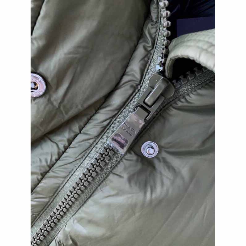 Prada Goose Down Long Jacket  - EUR FASHION