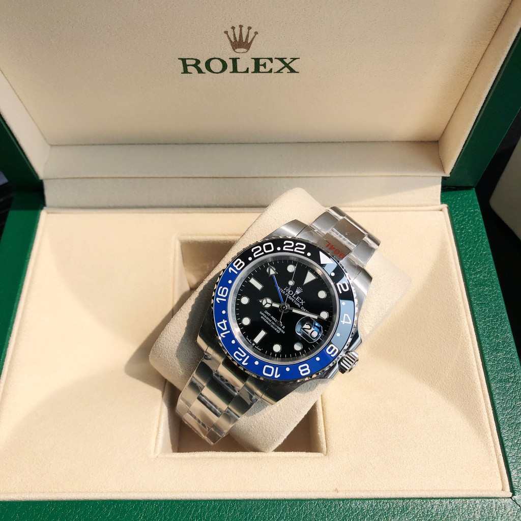 Rolex GMT Master II Batman Steel Automatic Black Dial Men's Watch - EUR FASHION