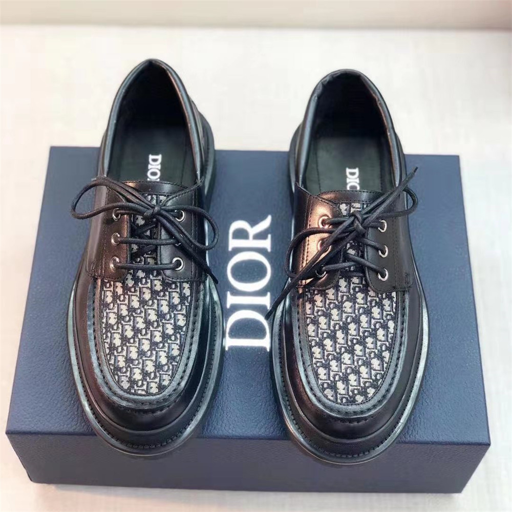 Dior Oblique Jacquard Shoes - EUR FASHION