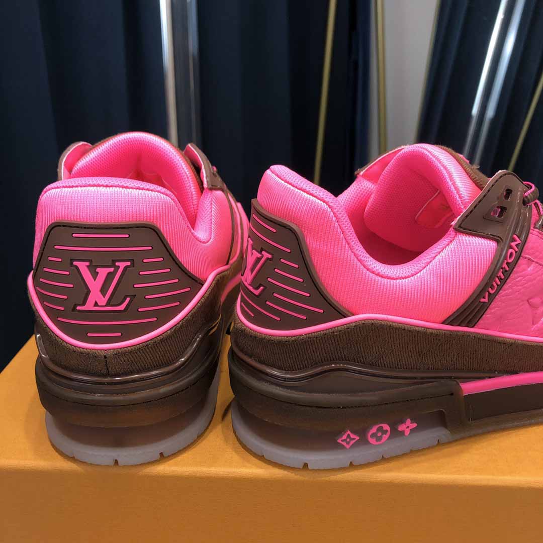 Louis Vuitton Trainer Sneaker Pink - EUR FASHION