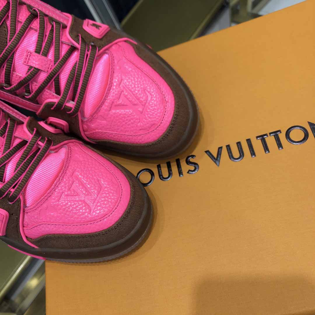 Louis Vuitton Trainer Sneaker Pink - EUR FASHION