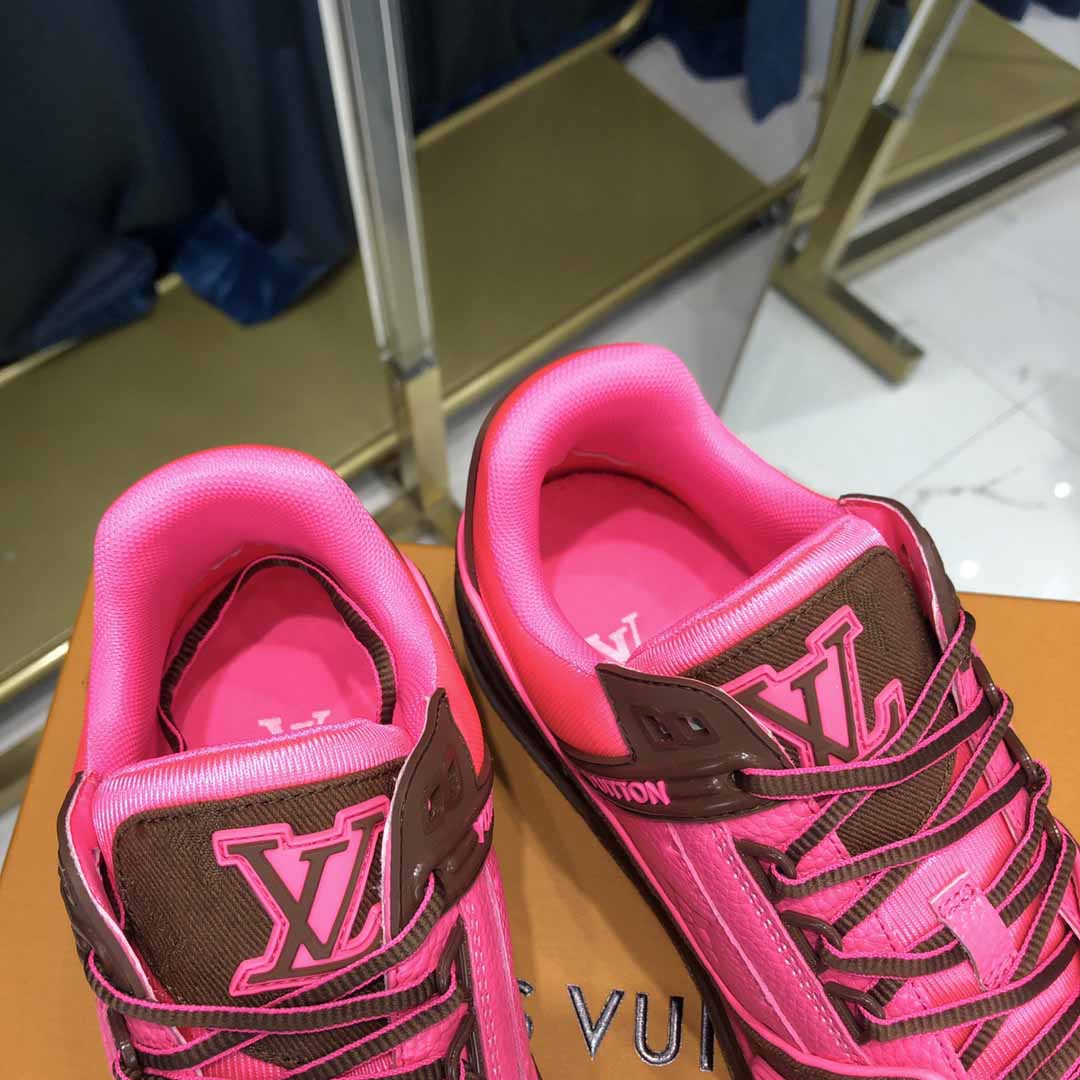 Louis Vuitton Trainer Sneaker Pink - EUR FASHION