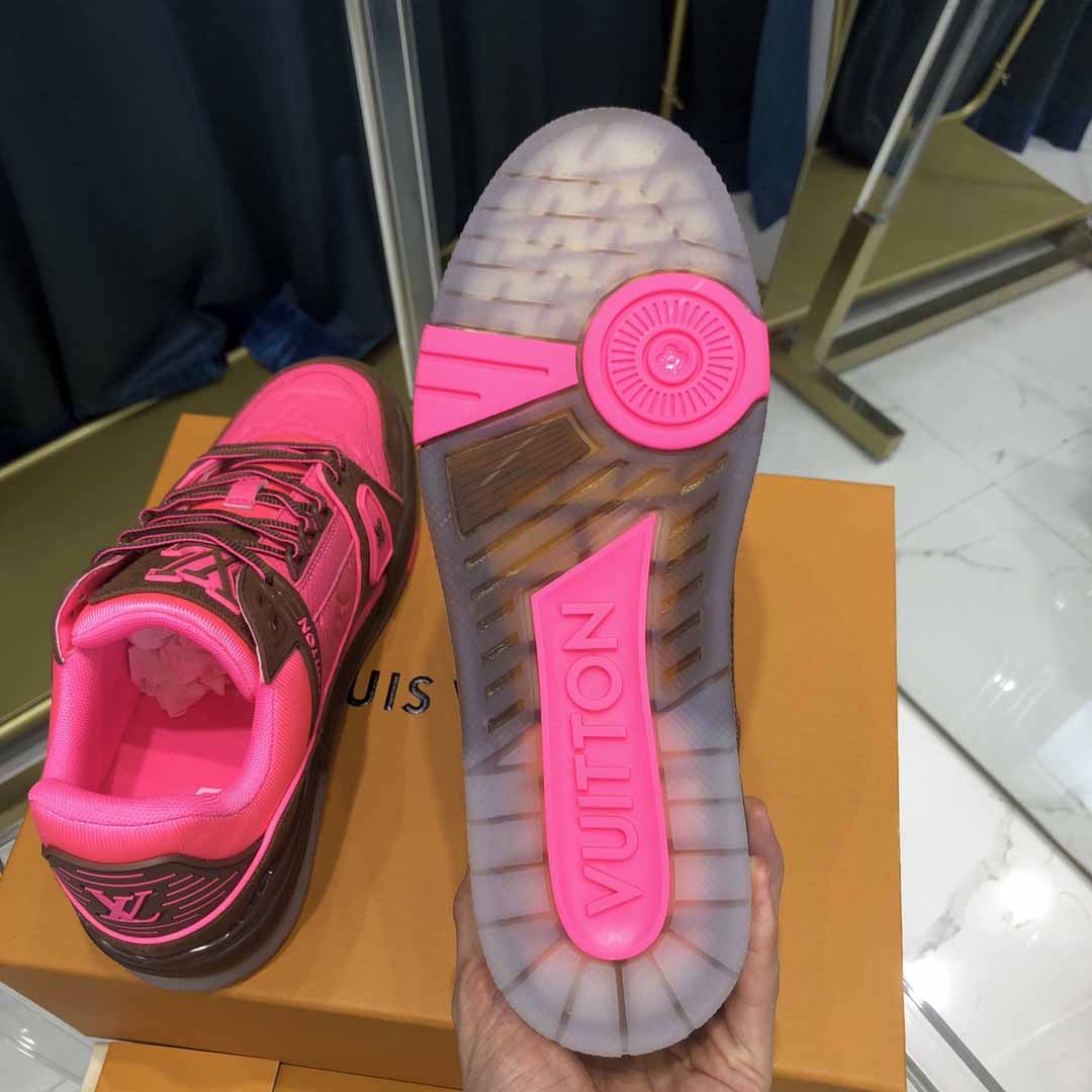 Louis Vuitton Trainer Sneaker Pink - EUR FASHION