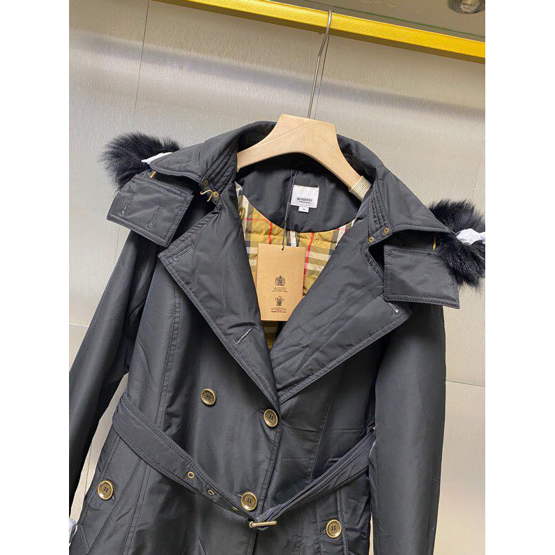 Burberry Belted Double-Breasted Quilted Shell Down Coat - EUR FASHION