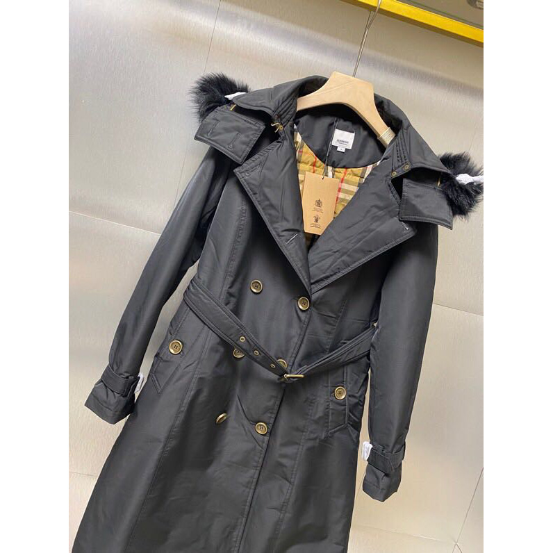 Burberry Belted Double-Breasted Quilted Shell Down Coat - EUR FASHION