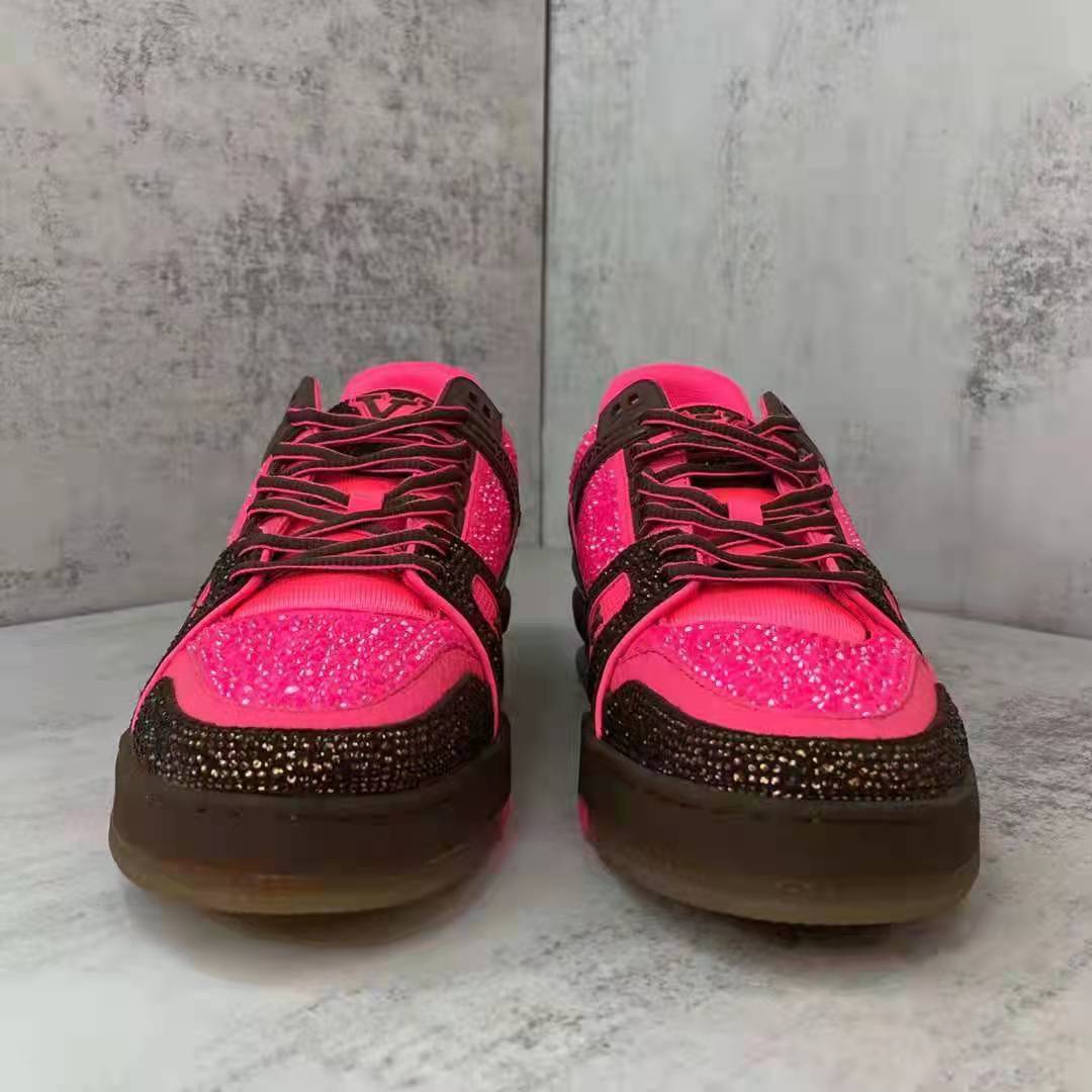 Louis Vuitton Trainer Sneaker(UponUK size) - EUR FASHION