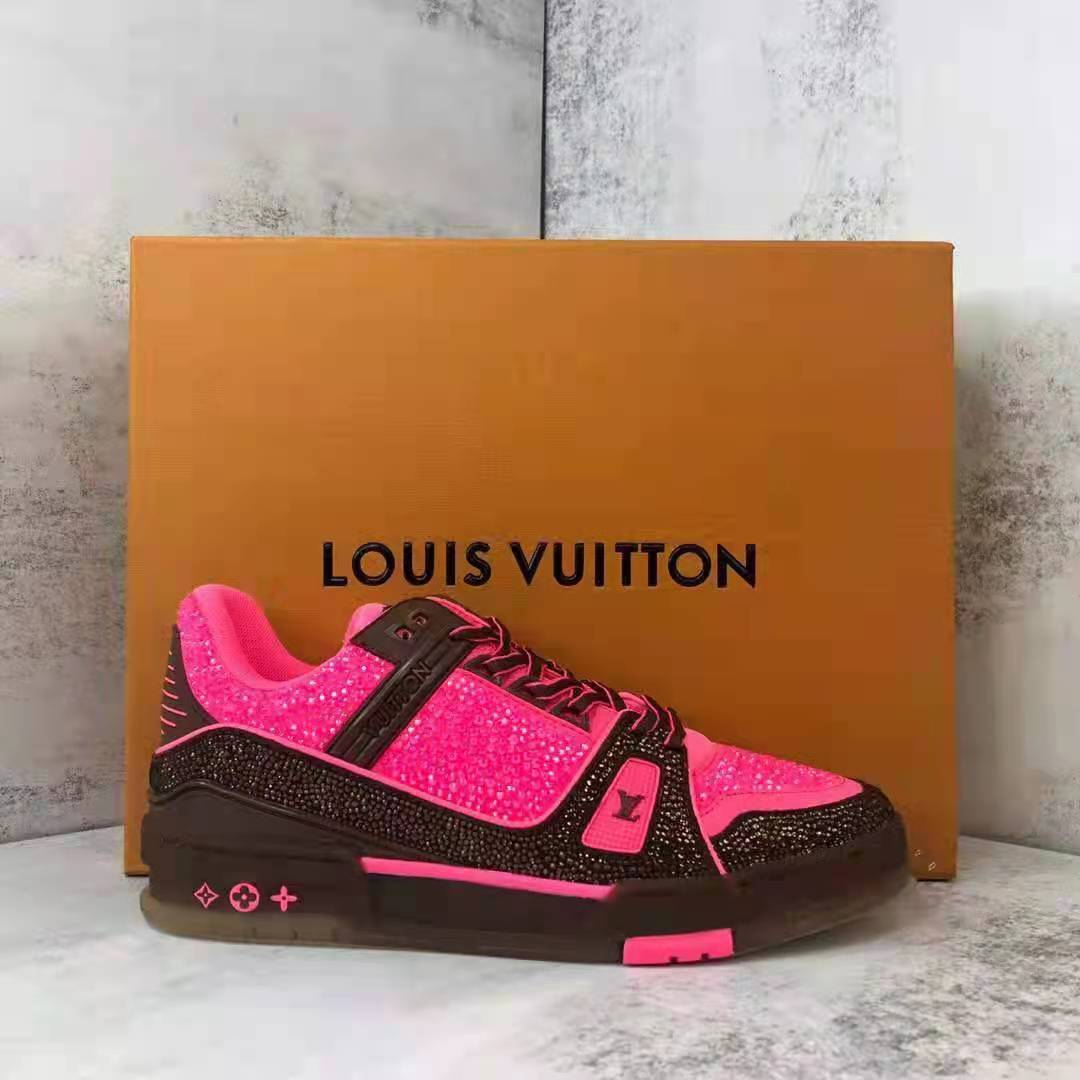Louis Vuitton Trainer Sneaker(UponUK size) - EUR FASHION