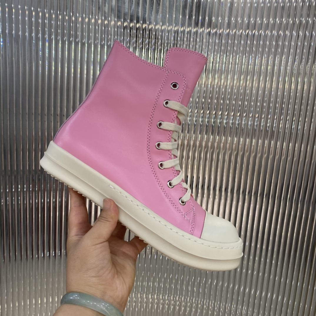 Rick Owens High Top Sneakers - EUR FASHION