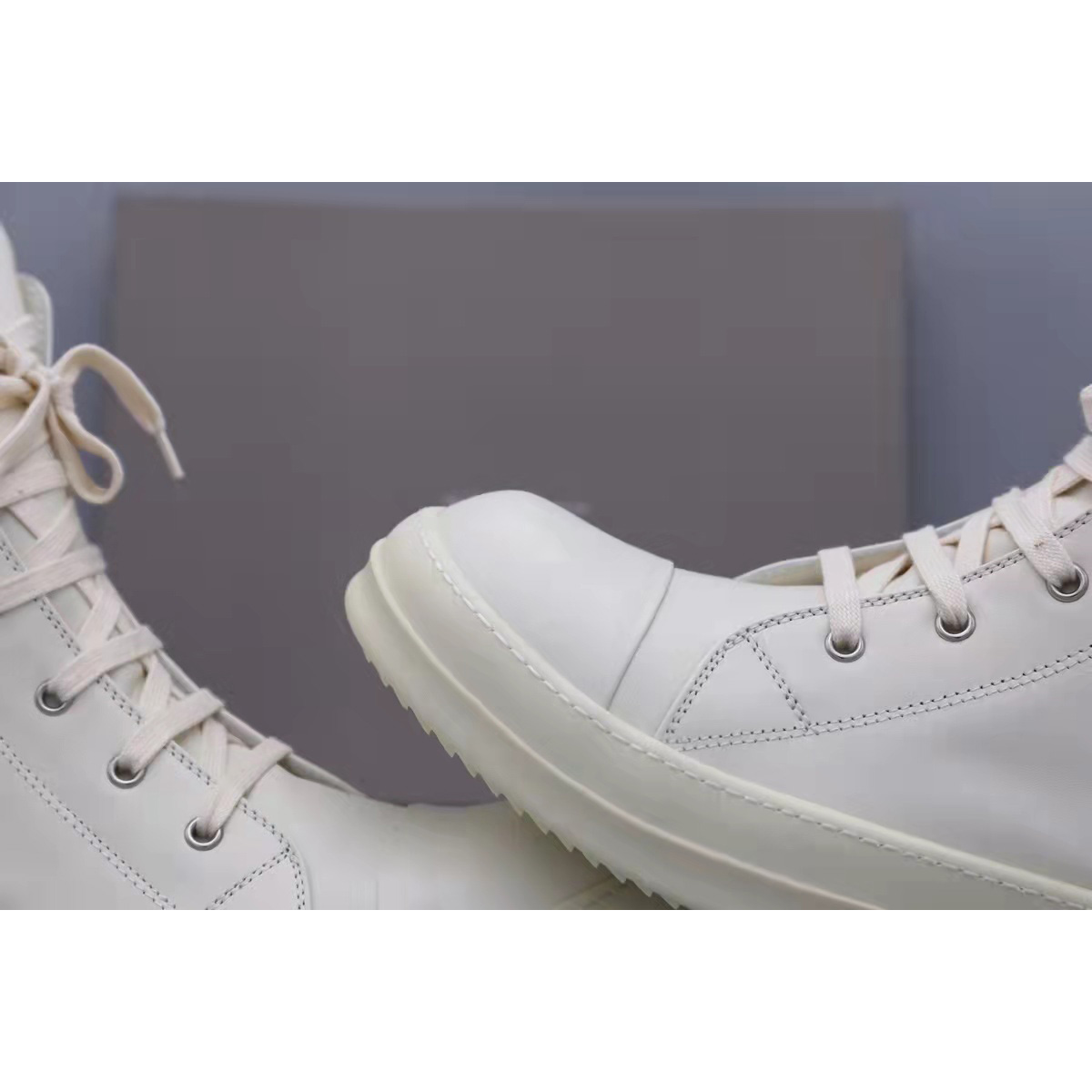 Rick Owens High Top Sneakers - EUR FASHION