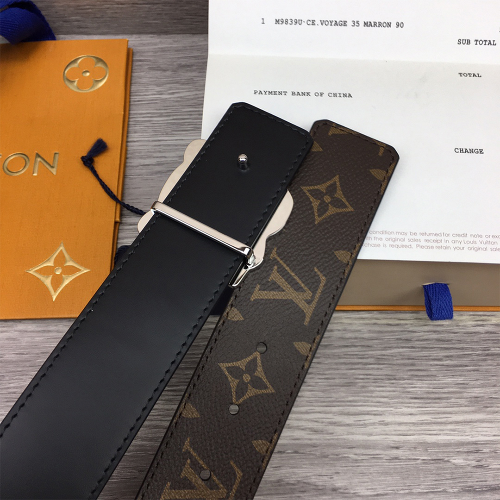 Louis Vuitton Tiger 40MM Belt Brown - EUR FASHION