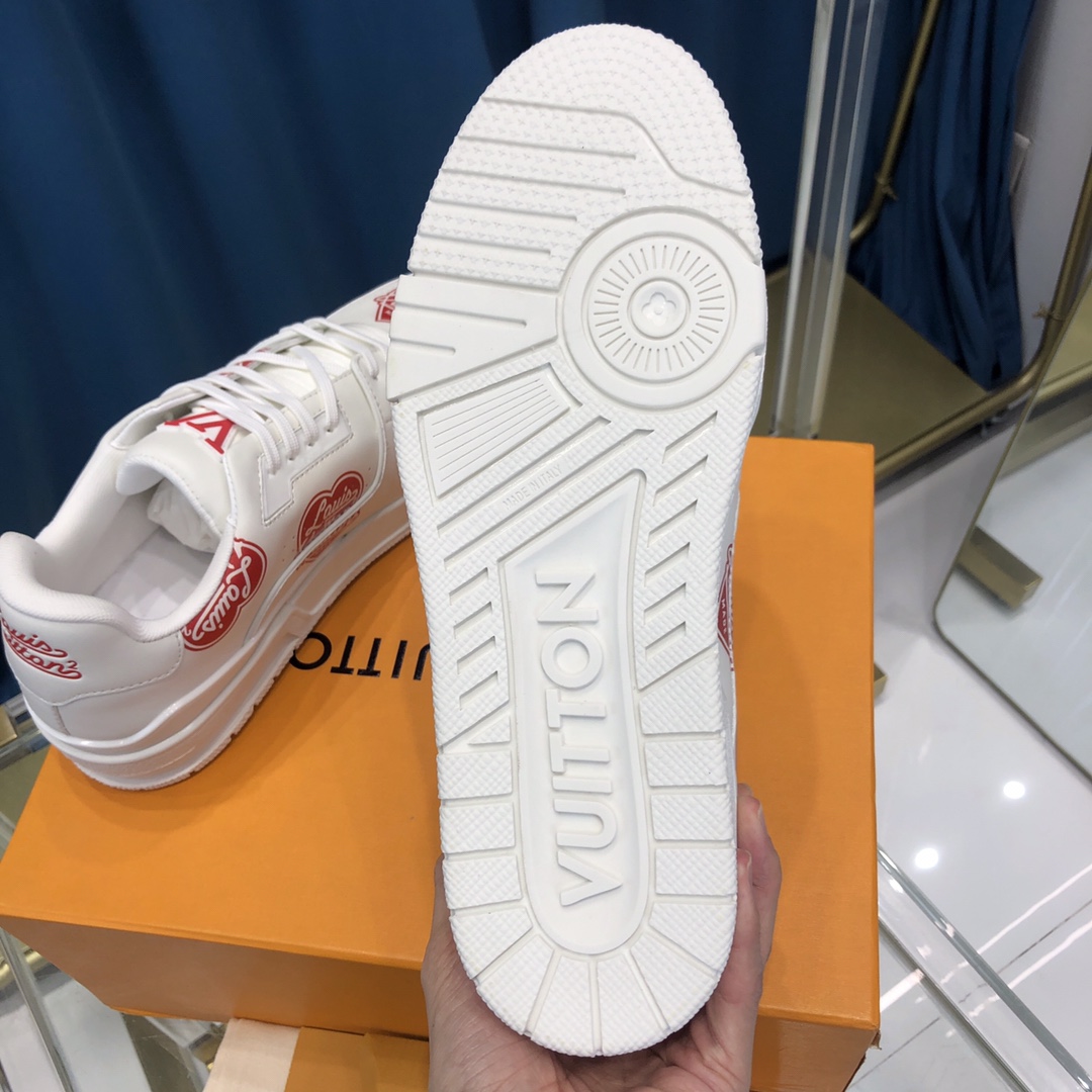 Louis Vuitton Trainer Sneaker Nigo Lv Made White - EUR FASHION