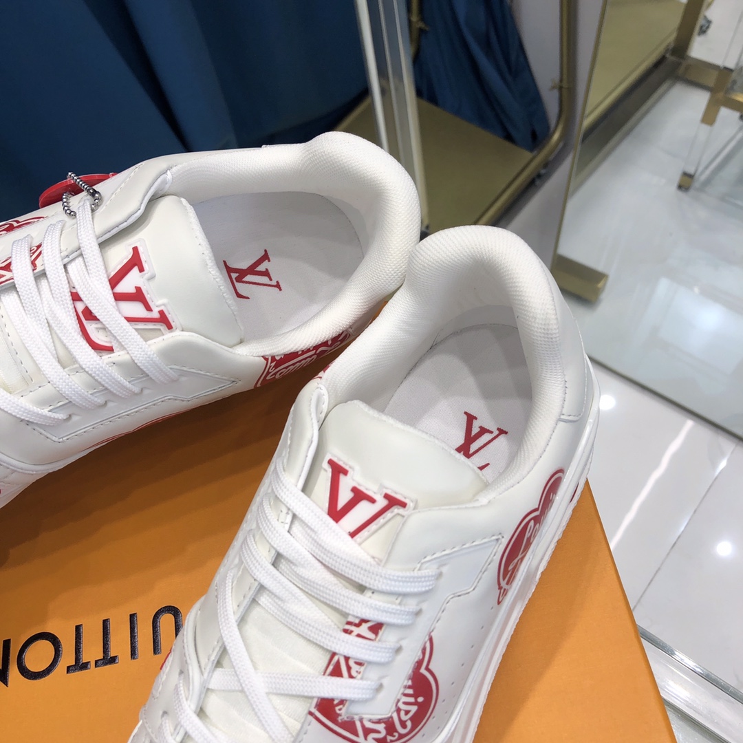Louis Vuitton Trainer Sneaker Nigo Lv Made White - EUR FASHION