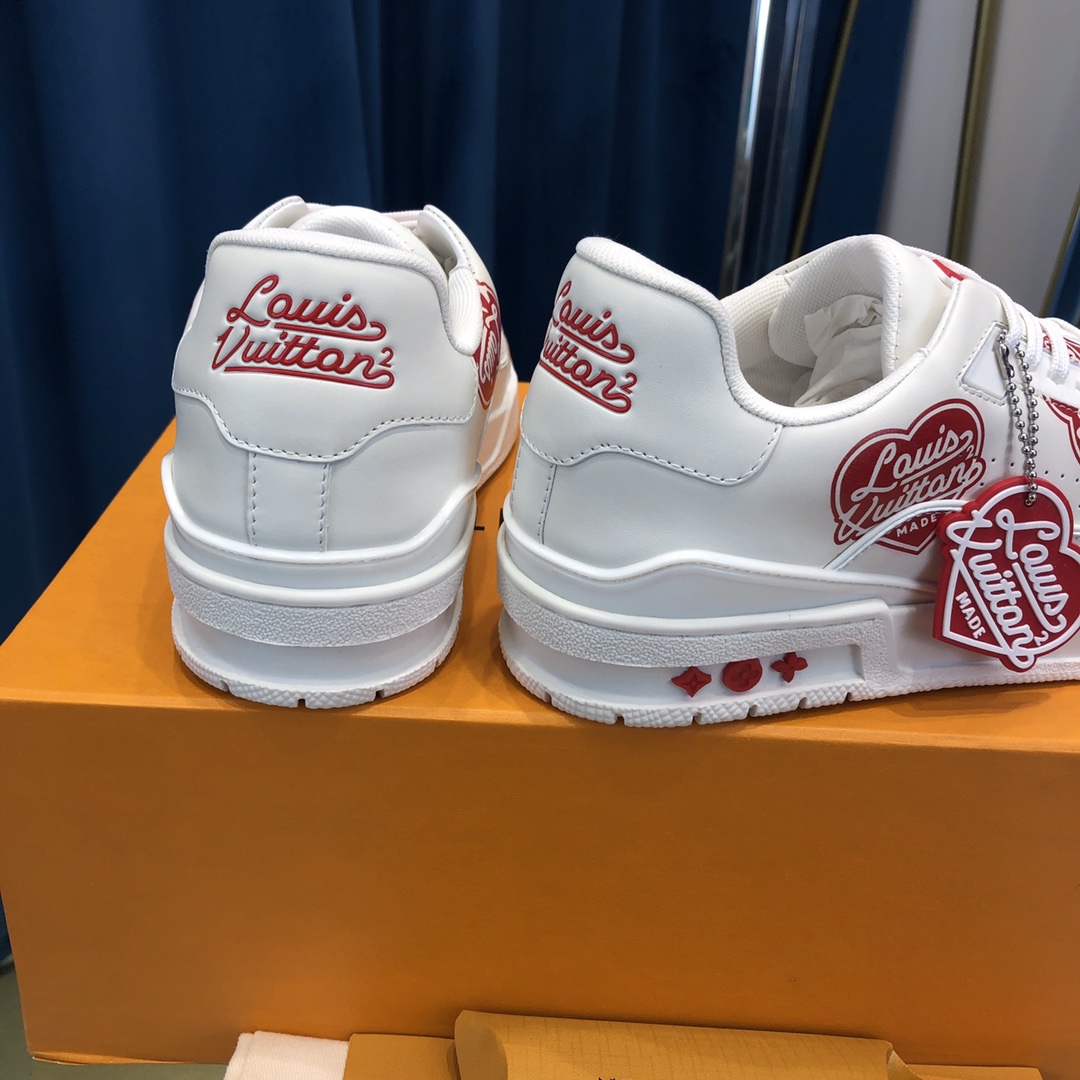 Louis Vuitton Trainer Sneaker Nigo Lv Made White - EUR FASHION