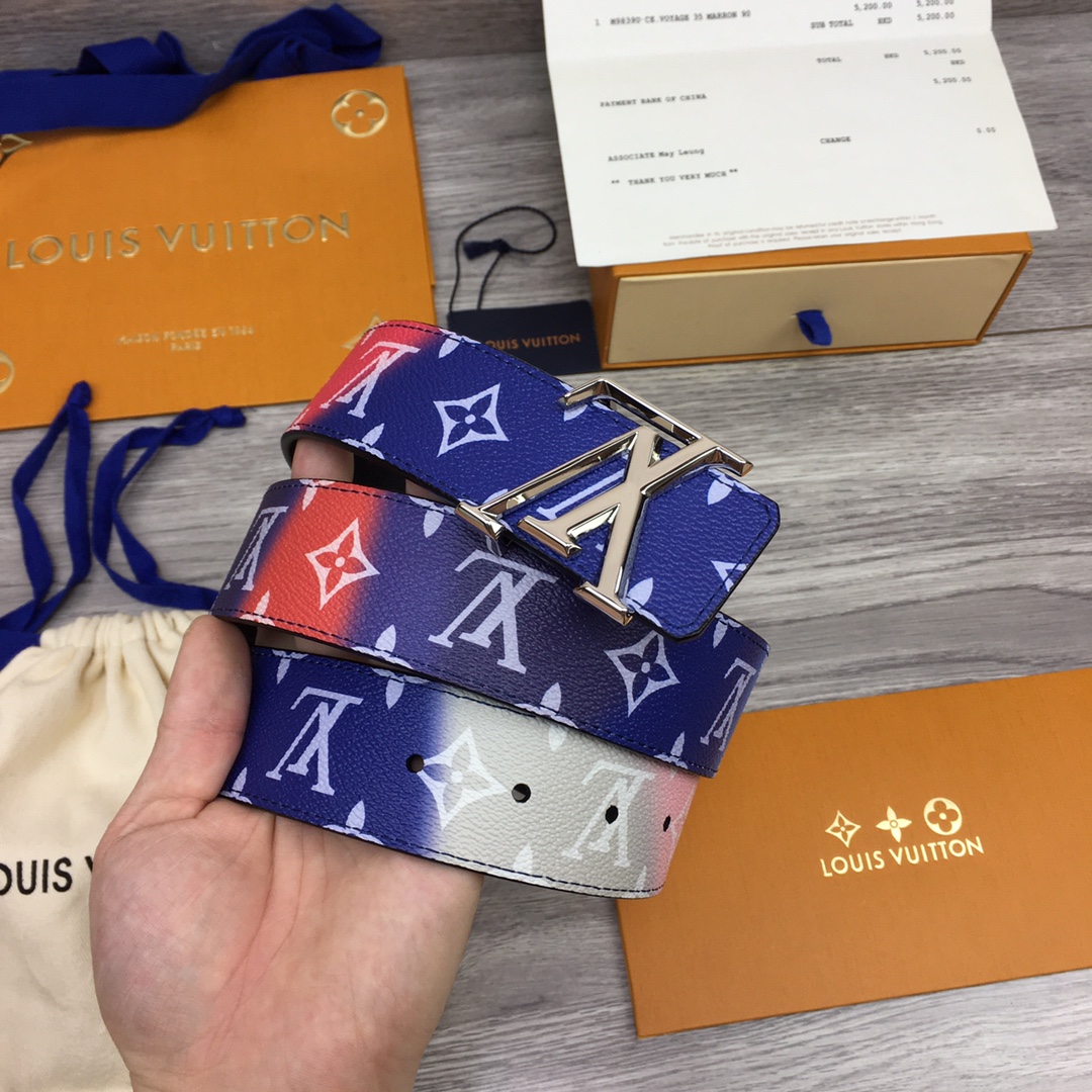 Louis Vuitton Shape 40MM Reversible Belt - EUR FASHION