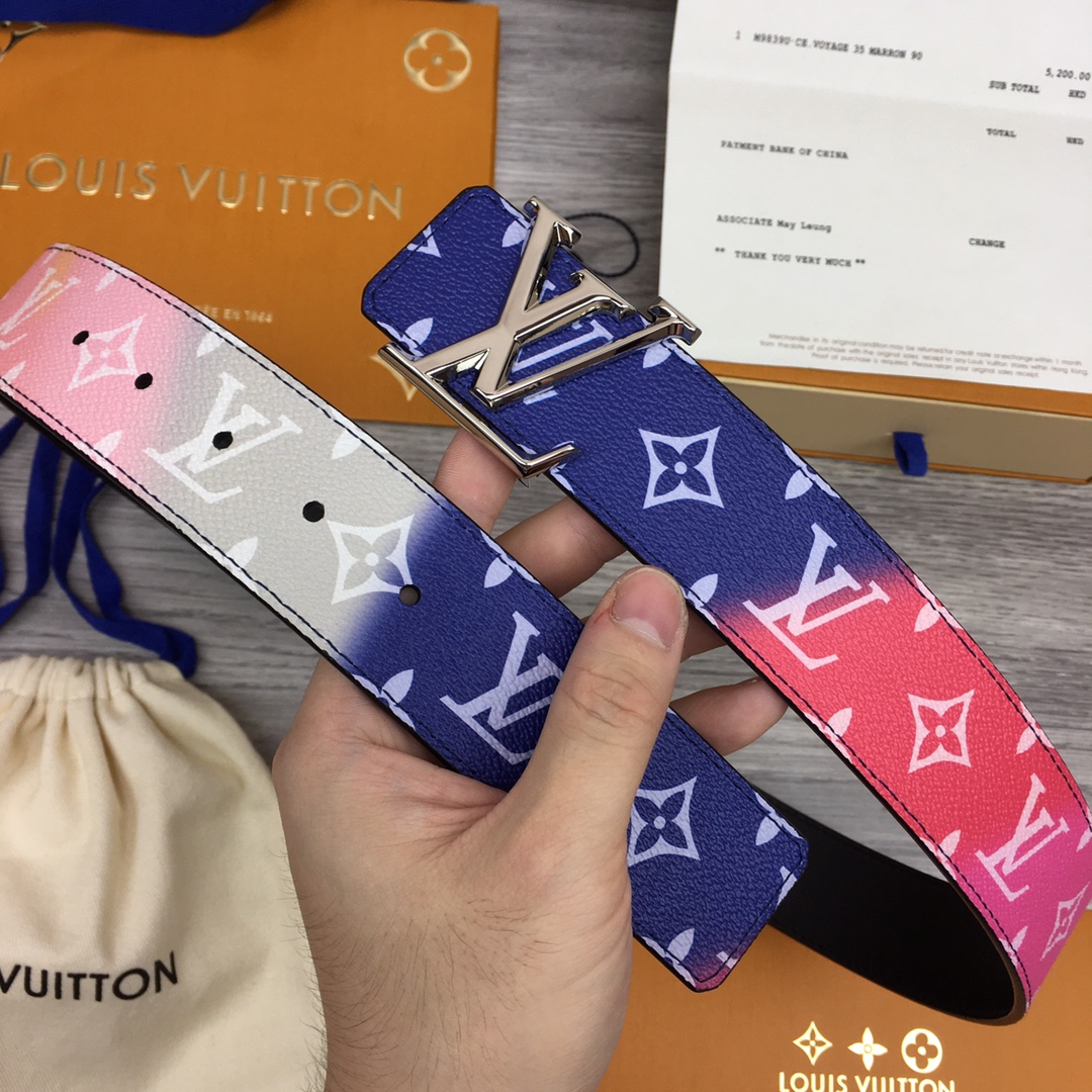 Louis Vuitton Shape 40MM Reversible Belt - EUR FASHION
