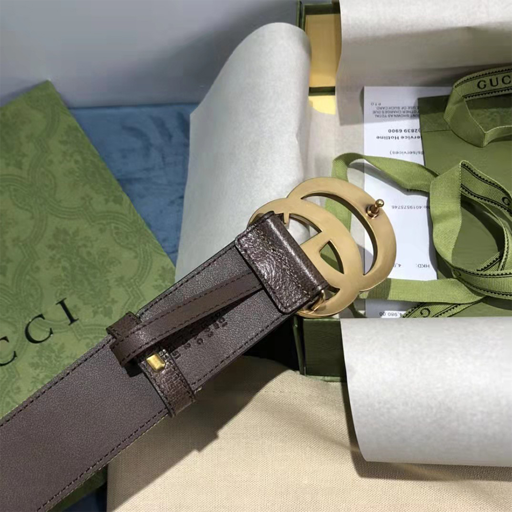 Gucci Jumbo GG Marmont Wide Belt - EUR FASHION