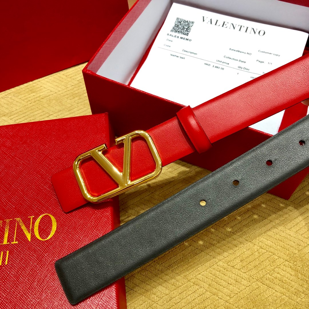Valenti VLogo Signature 30MM Reversible Belt - EUR FASHION