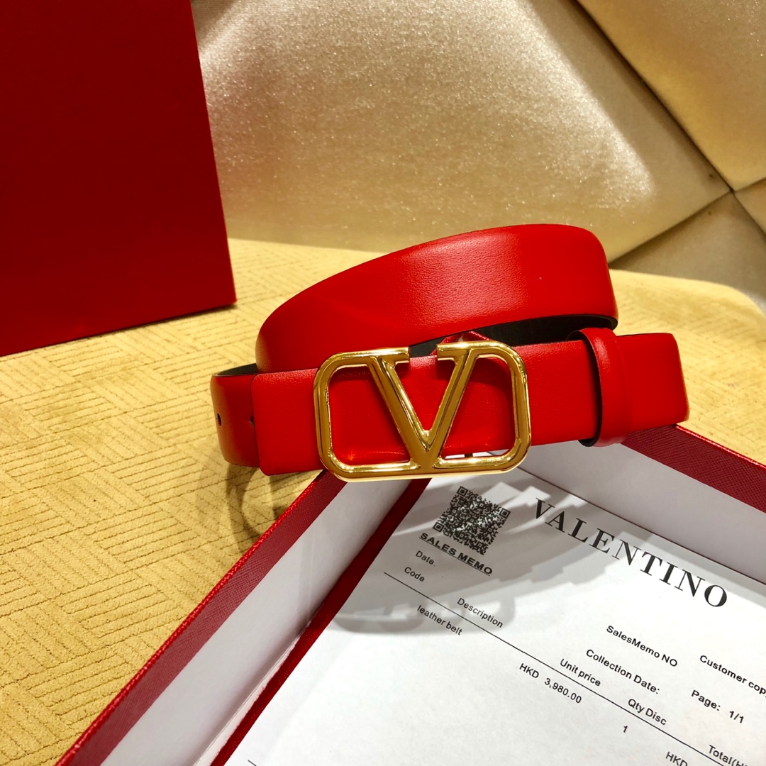 Valenti VLogo Signature 30MM Reversible Belt - EUR FASHION