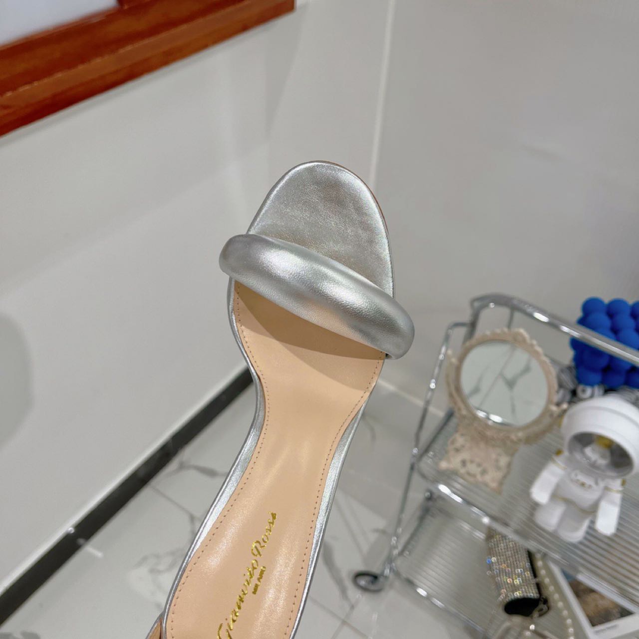 Gianvito Rossi   Bijoux 105 Leather Sandals - EUR FASHION