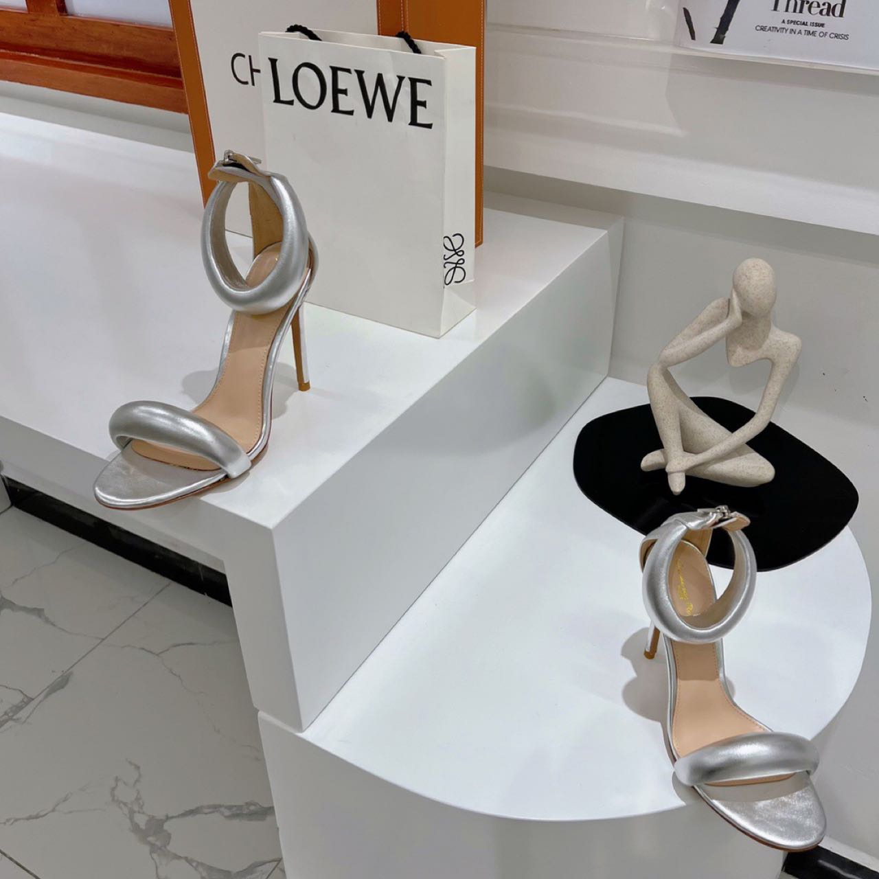 Gianvito Rossi   Bijoux 105 Leather Sandals - EUR FASHION
