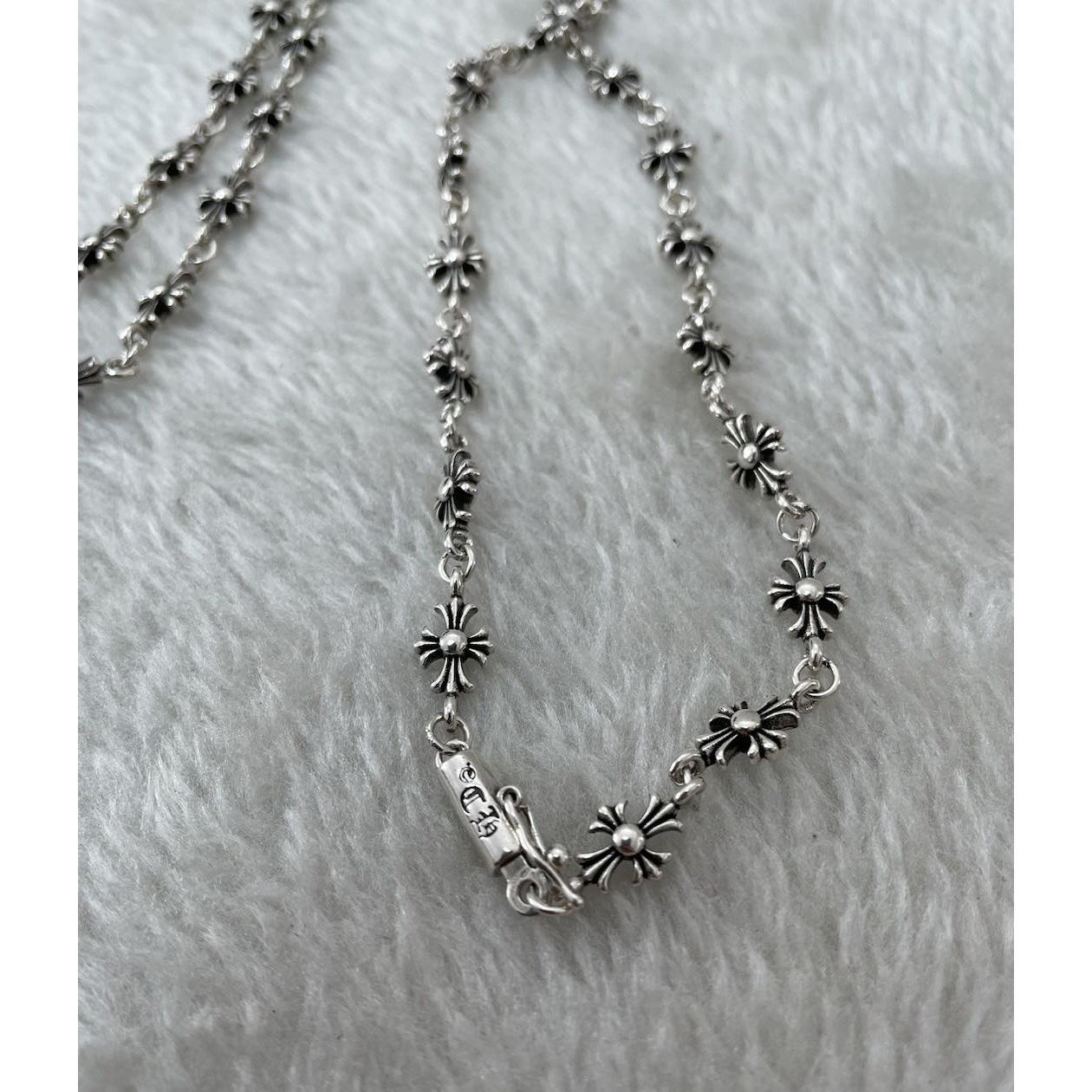 Chrome Heart Cross Necklace - EUR FASHION