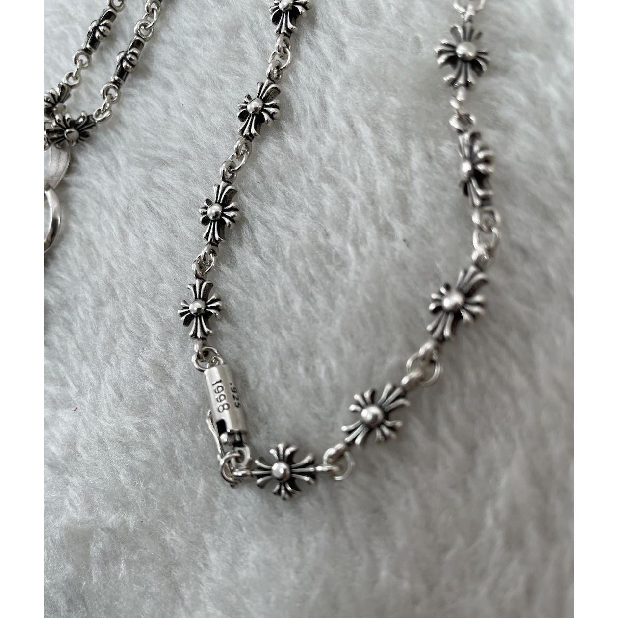 Chrome Heart Cross Necklace - EUR FASHION