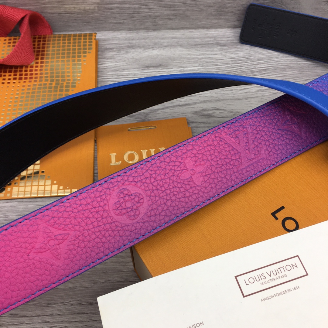 Louis Vuitton Gradient Shape 40MM Reversible Belt - EUR FASHION