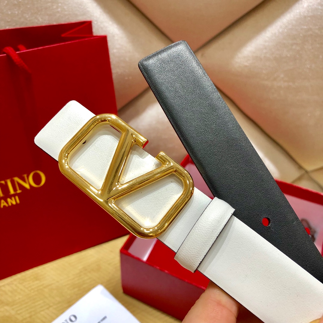 Valenti  VLogo Signature 30MM Reversible Belt - EUR FASHION