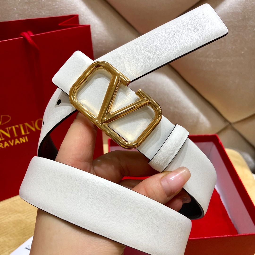 Valenti  VLogo Signature 30MM Reversible Belt - EUR FASHION