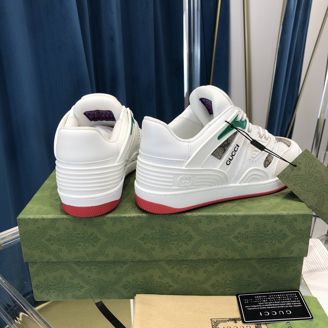 Gucci  Men's Gucci  Basket sneaker with lnterlocking G  - EUR FASHION