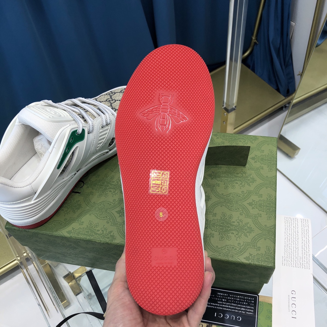 Gucci  Men's Gucci  Basket sneaker with lnterlocking G  - EUR FASHION