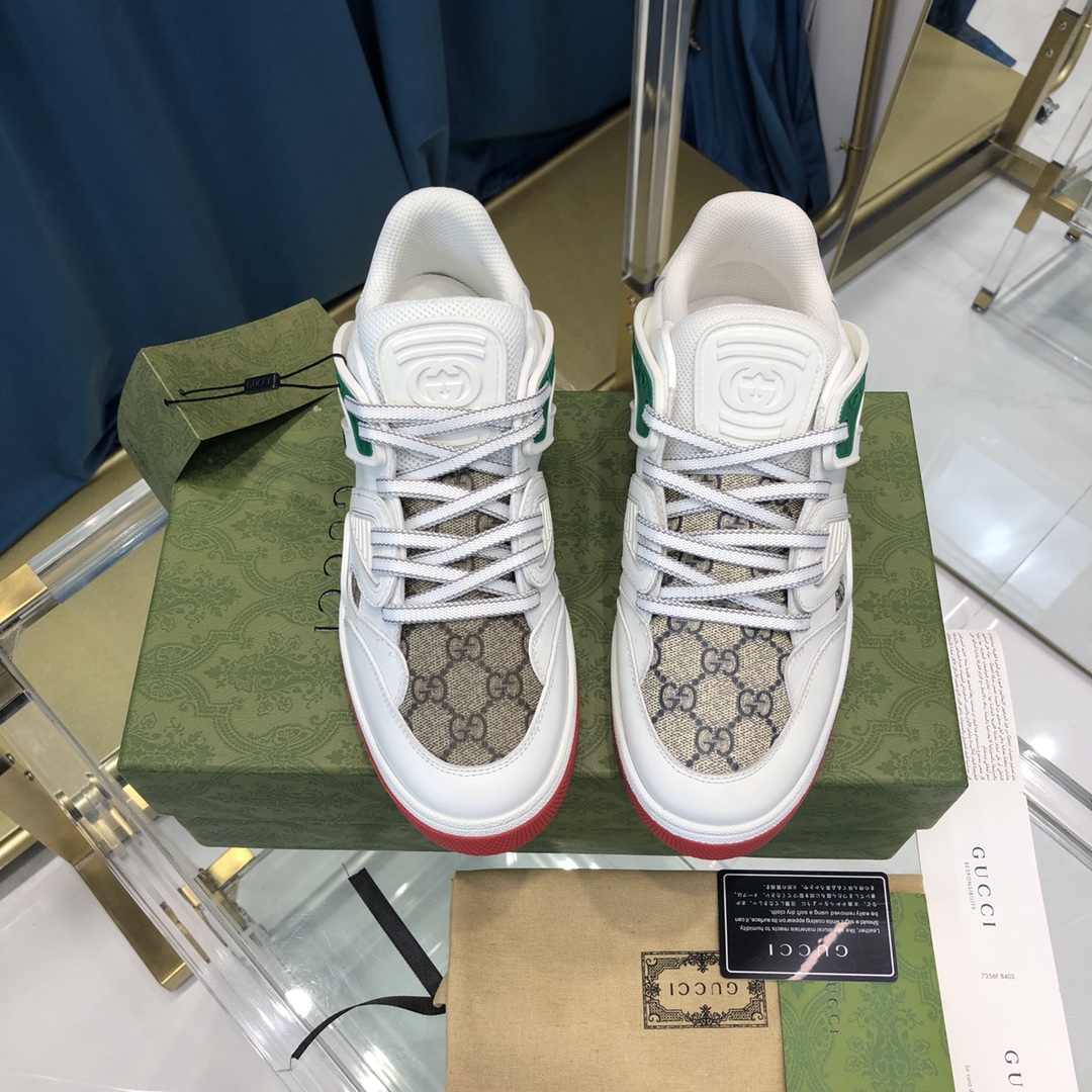 Gucci  Men's Gucci  Basket sneaker with lnterlocking G  - EUR FASHION